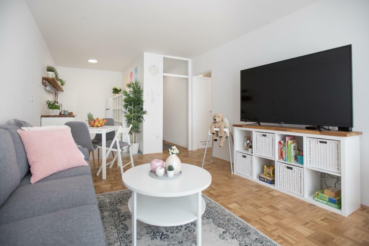 Family Apartment With Garden 卢布尔雅那 外观 照片